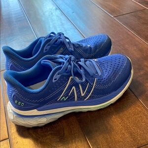 New Balance Fresh Foam Blue Athletic Shoes
